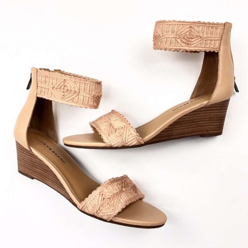 Lucky Brand | Joshelle Light Blush Pink Wedge